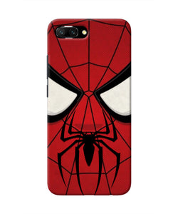 Spiderman Face Honor 10 Real 4D Back Cover