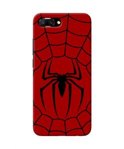 Spiderman Web Honor 10 Real 4D Back Cover