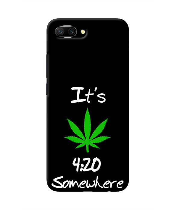 Weed Quote Honor 10 Real 4D Back Cover