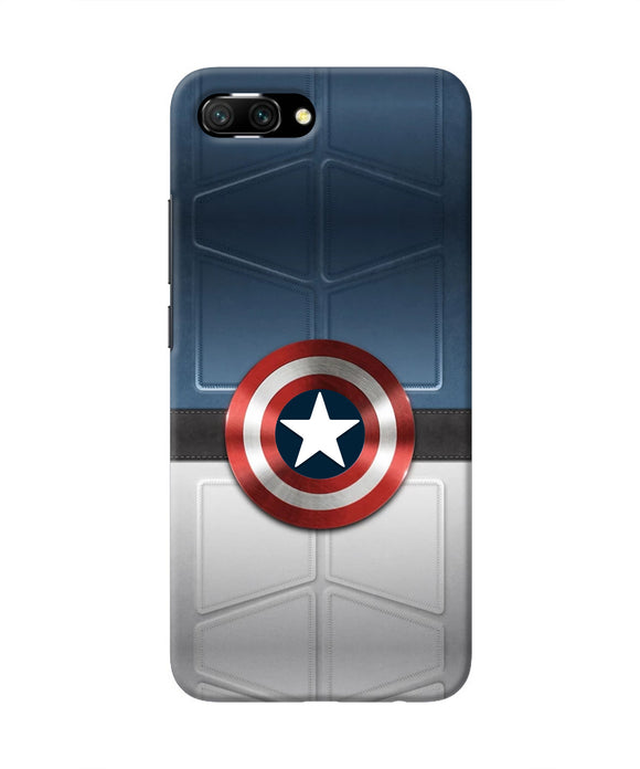 Captain America Suit Honor 10 Real 4D Back Cover