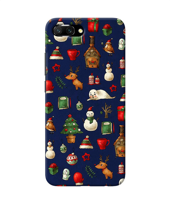 Canvas Christmas Print Honor 10 Back Cover