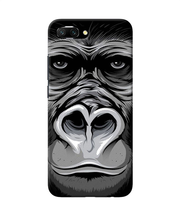 Black Chimpanzee Honor 10 Back Cover
