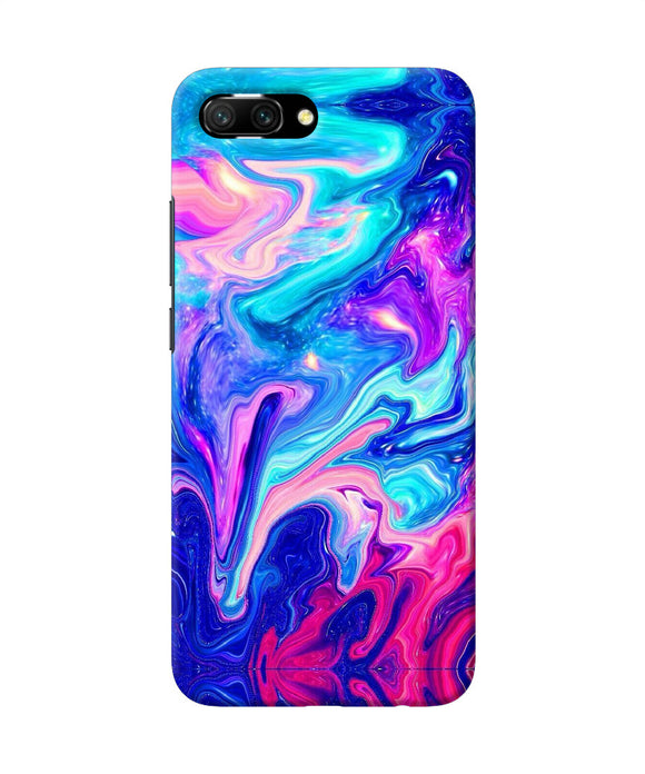 Abstract Colorful Water Honor 10 Back Cover