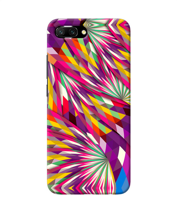 Abstract Colorful Print Honor 10 Back Cover