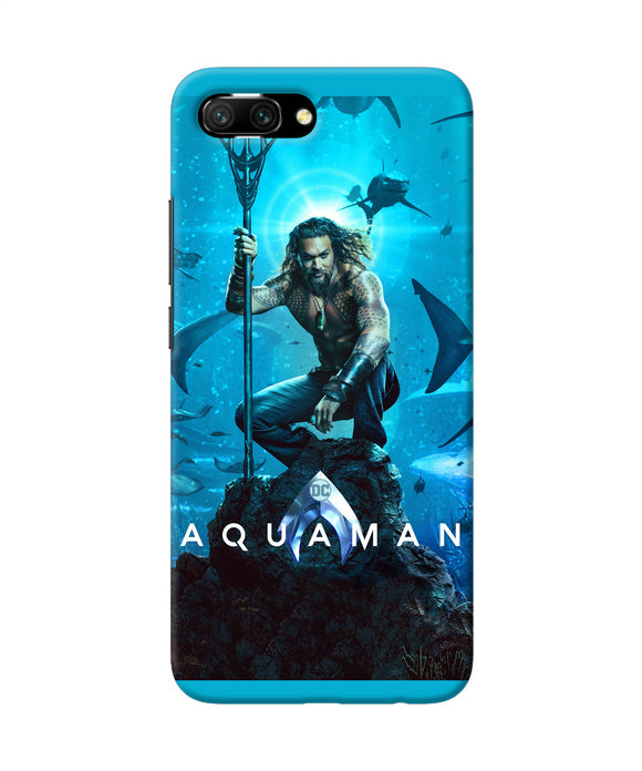 Aquaman Underwater Honor 10 Back Cover