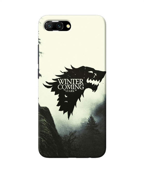 Winter Coming Stark Honor 10 Back Cover