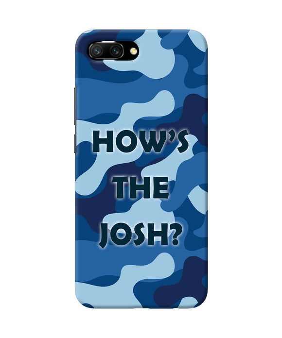 Hows The Josh Honor 10 Back Cover