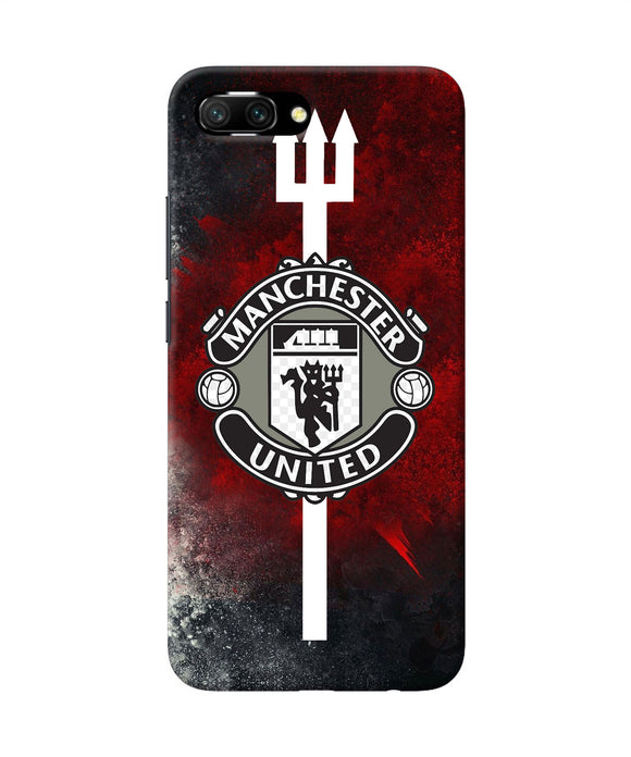 Manchester United Honor 10 Back Cover
