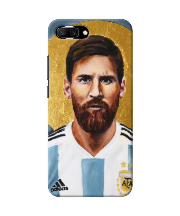 Messi Face Honor 10 Back Cover