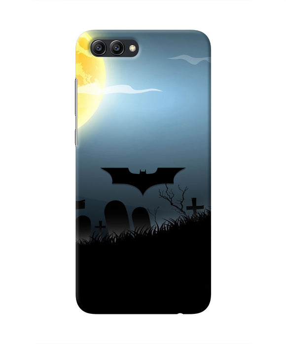 Batman Scary cemetry Honor View 10 Real 4D Back Cover