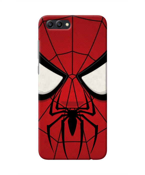 Spiderman Face Honor View 10 Real 4D Back Cover