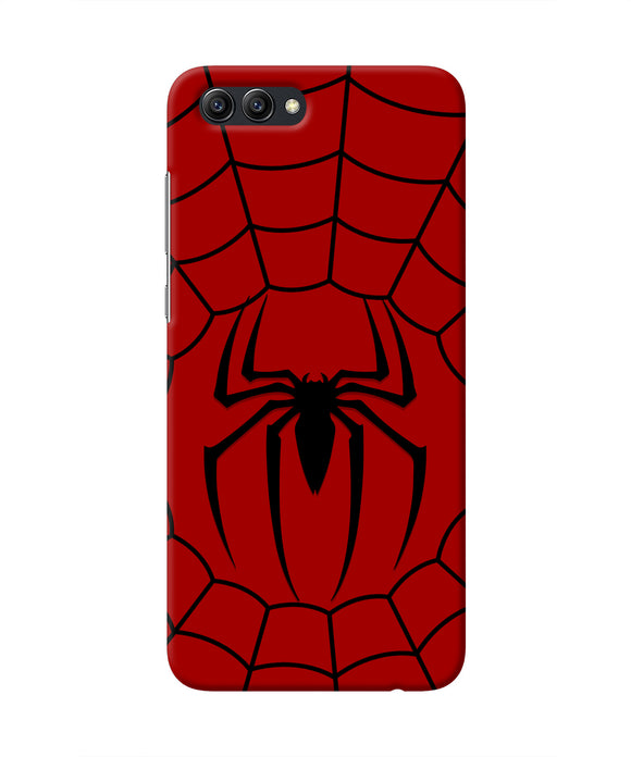 Spiderman Web Honor View 10 Real 4D Back Cover