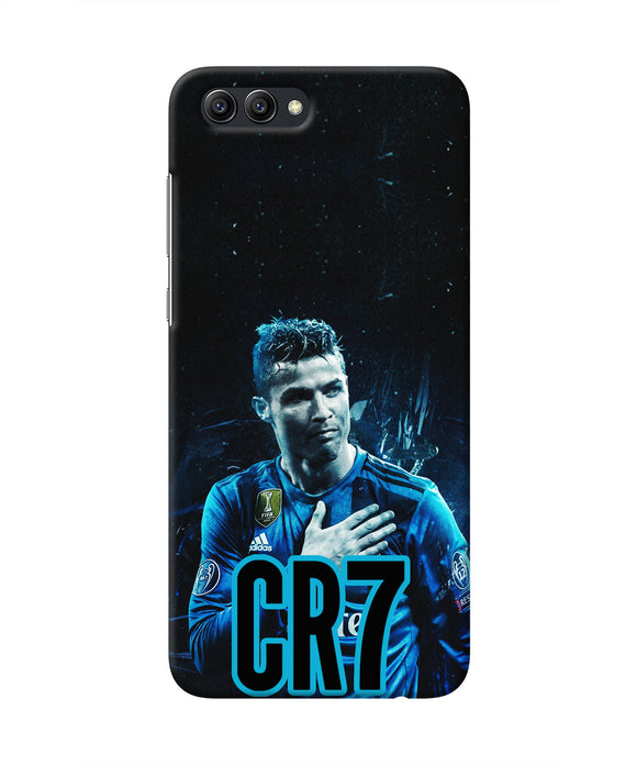 Christiano Ronaldo Blue Honor View 10 Real 4D Back Cover