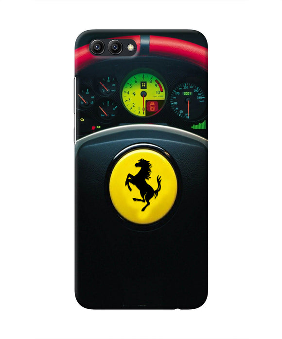 Ferrari Steeriing Wheel Honor View 10 Real 4D Back Cover