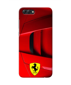 Ferrari Car Honor View 10 Real 4D Back Cover