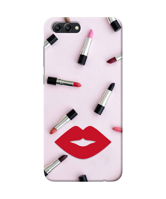 Lips Lipstick Shades Honor View 10 Real 4D Back Cover