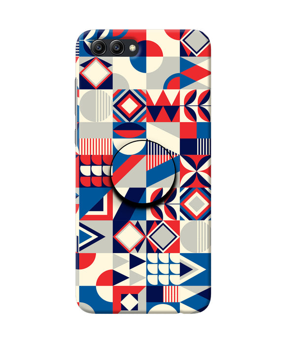 Colorful Pattern Honor View 10 Pop Case