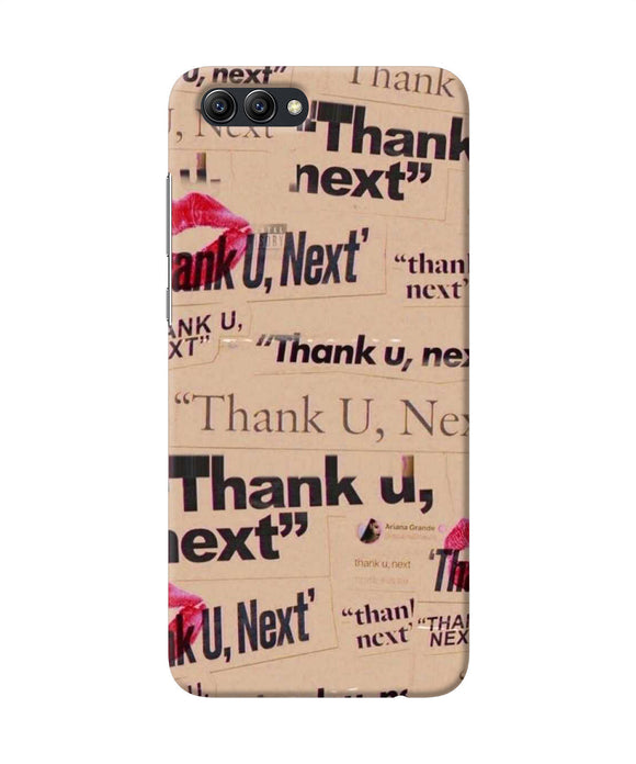 Thank You Next Honor View 10 Back Cover