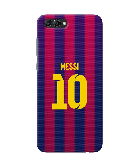 Messi 10 Tshirt Honor View 10 Back Cover