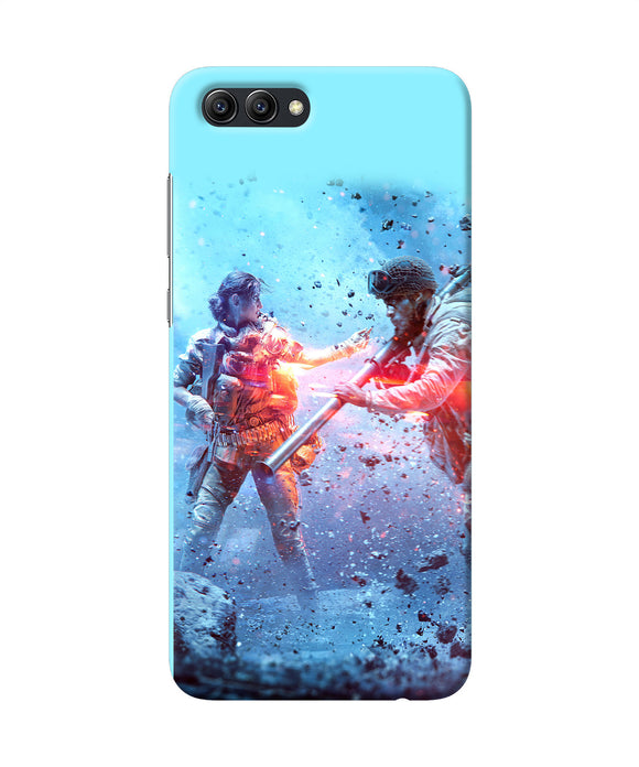 Pubg Water Fight Honor View 10 Back Cover