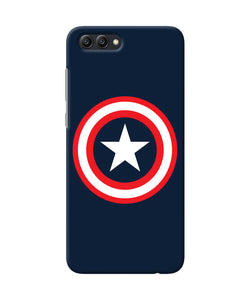 Captain America Logo Honor View 10 Back Cover