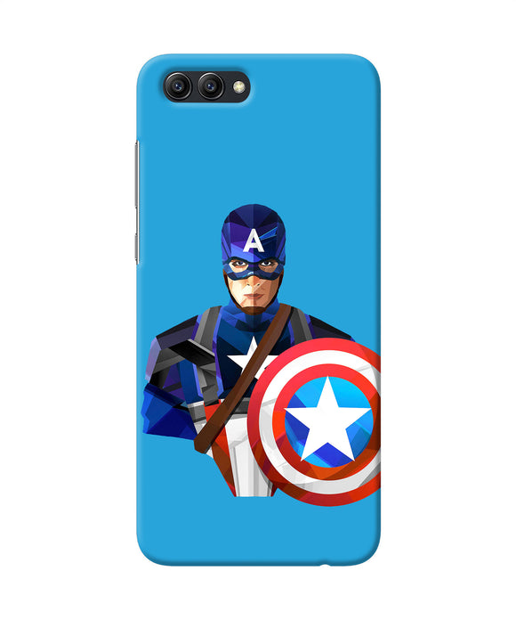 Captain America Character Honor View 10 Back Cover