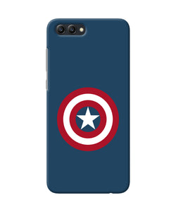 Captain America Logo Honor View 10 Back Cover