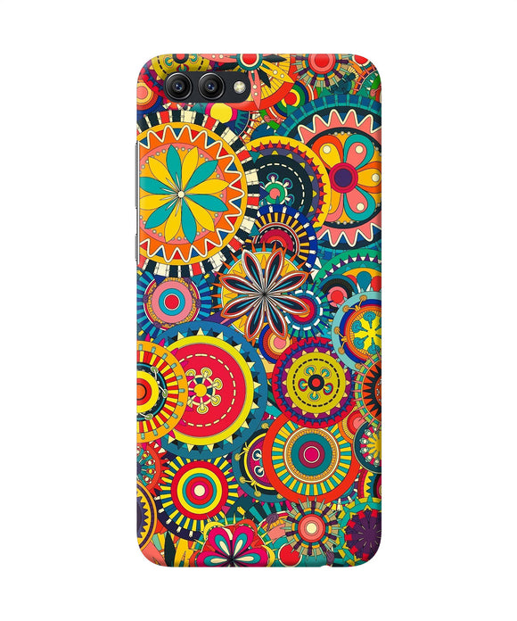 Colorful Circle Pattern Honor View 10 Back Cover