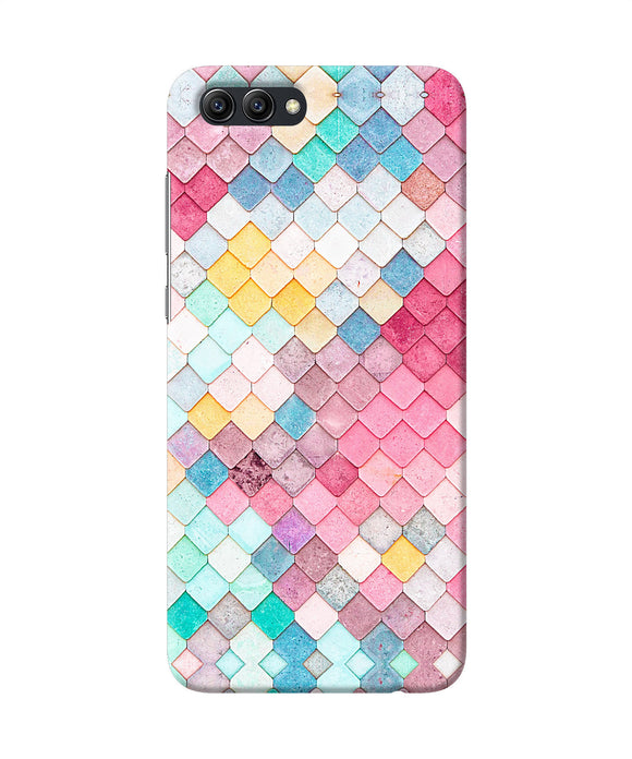 Colorful Fish Skin Honor View 10 Back Cover