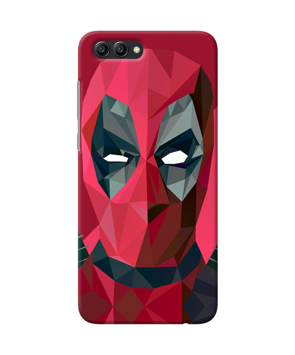 Abstract Deadpool Full Mask Honor View 10 Back Cover