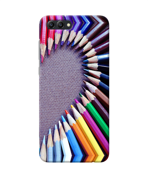Color Pencil Half Heart Honor View 10 Back Cover