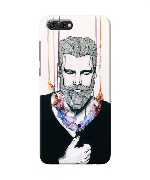 Beard Man Character Honor View 10 Back Cover