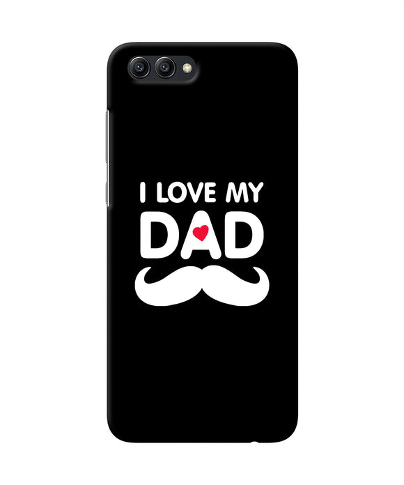 I Love My Dad Mustache Honor View 10 Back Cover