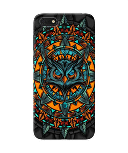 Angry Owl Art Honor 7s Back Cover