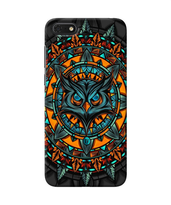 Angry Owl Art Honor 7s Back Cover