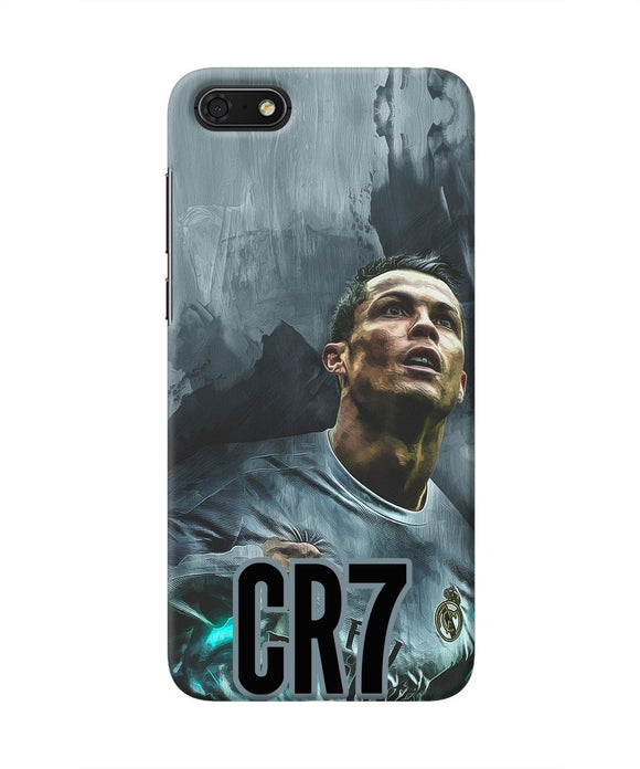 Christiano Ronaldo Grey Honor 7S Real 4D Back Cover