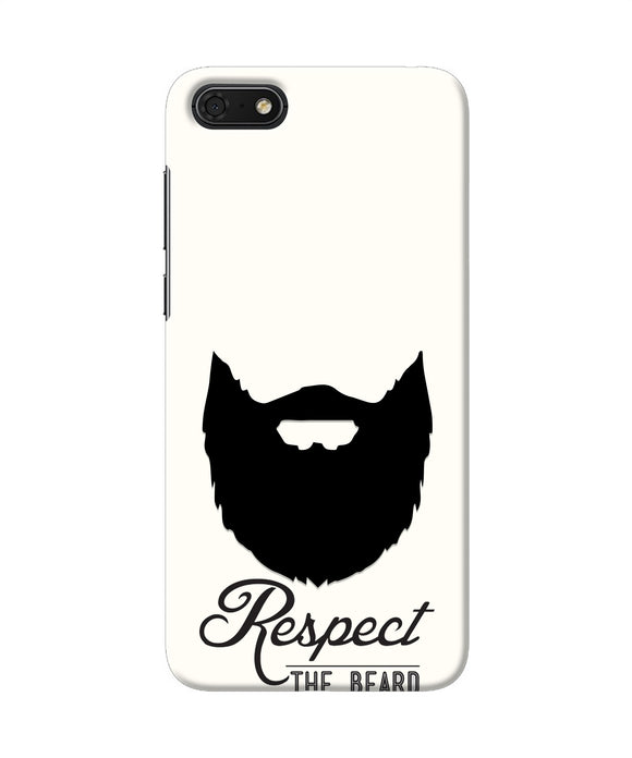 Respect the Beard Honor 7S Real 4D Back Cover