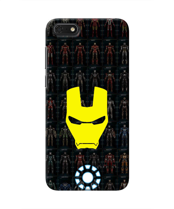 Iron Man Suit Honor 7S Real 4D Back Cover