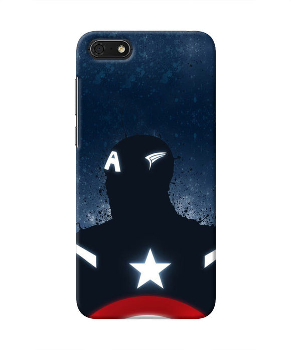 Captain america Shield Honor 7S Real 4D Back Cover