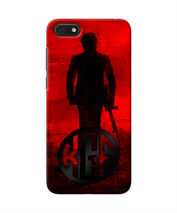 Rocky Bhai K G F Chapter 2 Logo Honor 7S Real 4D Back Cover