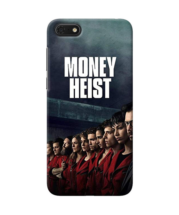 Money Heist Team Money Heist Honor 7S Back Cover