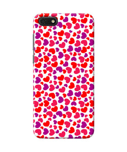 Heart Print Honor 7s Back Cover