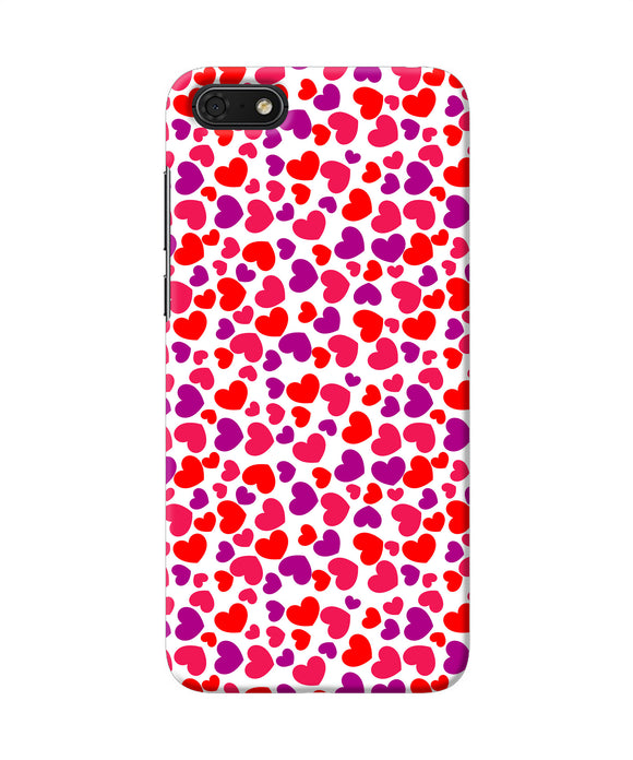 Heart Print Honor 7s Back Cover