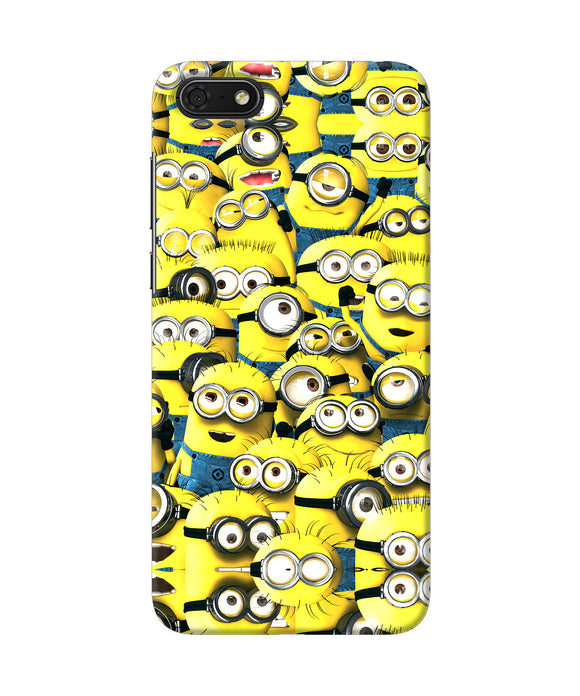 Minions Mini Crowd Honor 7s Back Cover