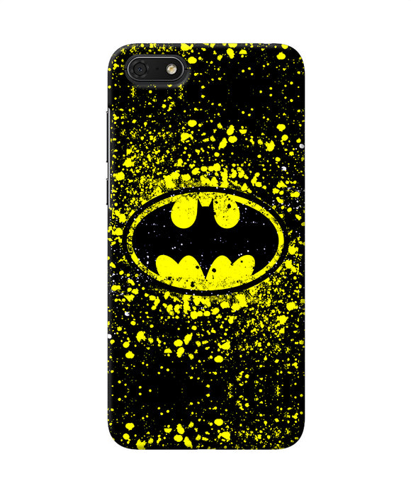 Batman Last Knight Print Yellow Honor 7s Back Cover