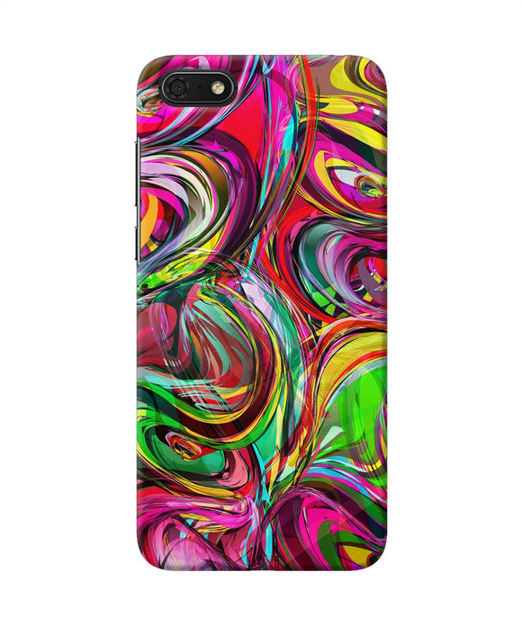 Abstract Colorful Ink Honor 7s Back Cover