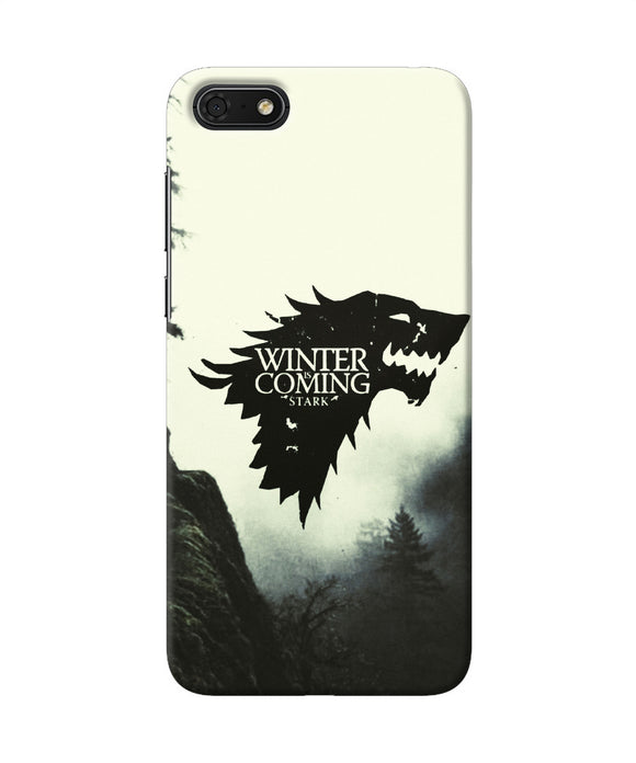 Winter Coming Stark Honor 7s Back Cover