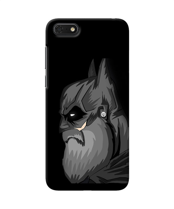 Batman With Beard Honor 7s Back Cover
