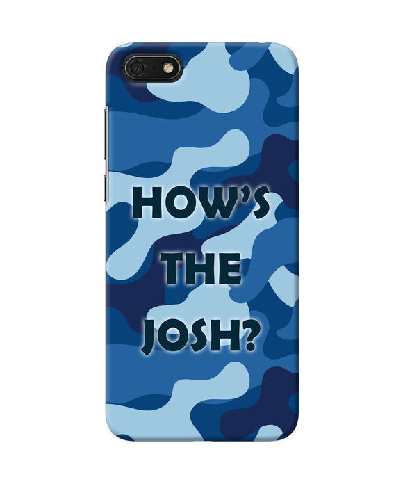 Hows The Josh Honor 7s Back Cover