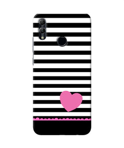 Abstract Heart Honor 10 Lite Back Cover
